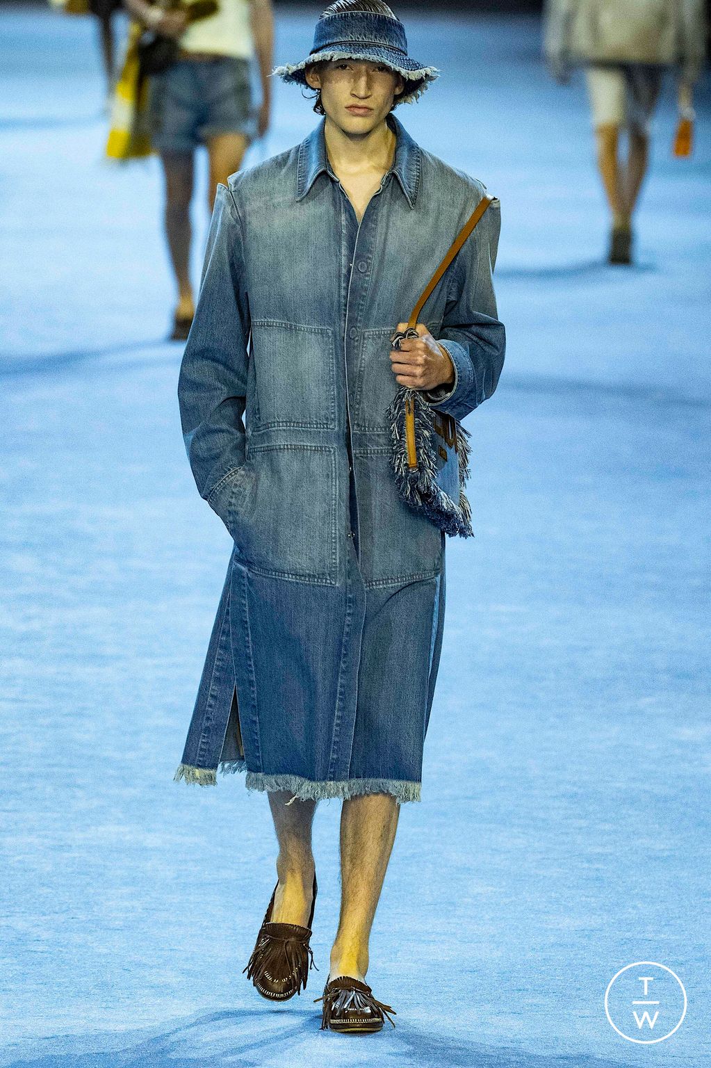 Fashion Week Milan Spring/Summer 2023 look 36 from the Fendi collection 男装