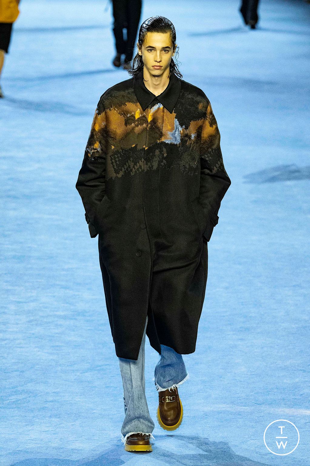 Fashion Week Milan Spring/Summer 2023 look 48 from the Fendi collection menswear