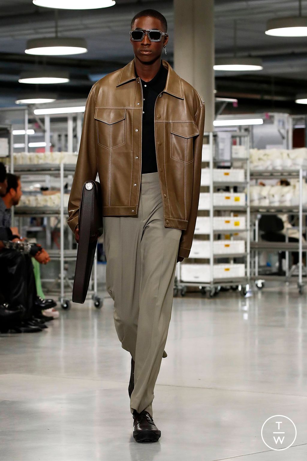 Fashion Week Florence - Pitti Spring/Summer 2024 look 15 from the Fendi collection menswear