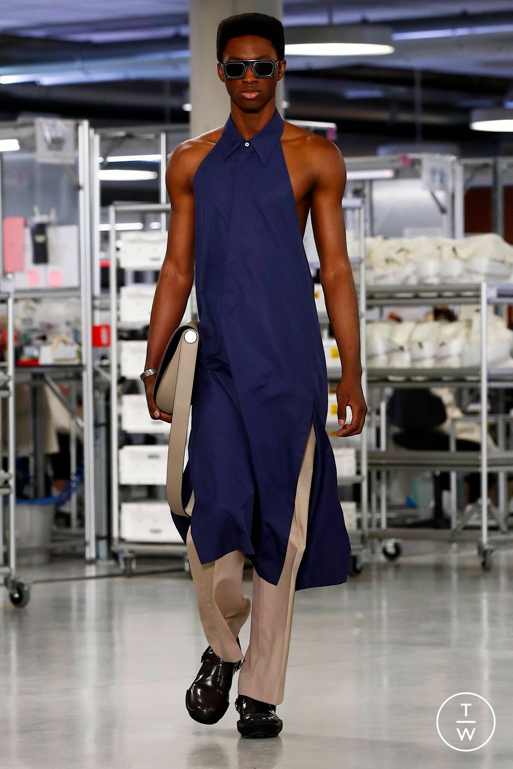 Fashion Week Florence - Pitti Spring/Summer 2024 look 25 de la collection Fendi menswear