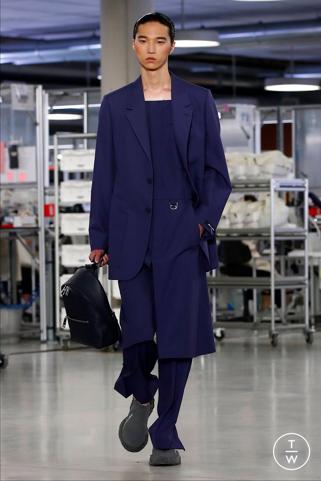Fashion Week Florence - Pitti Spring/Summer 2024 look 26 from the Fendi collection menswear
