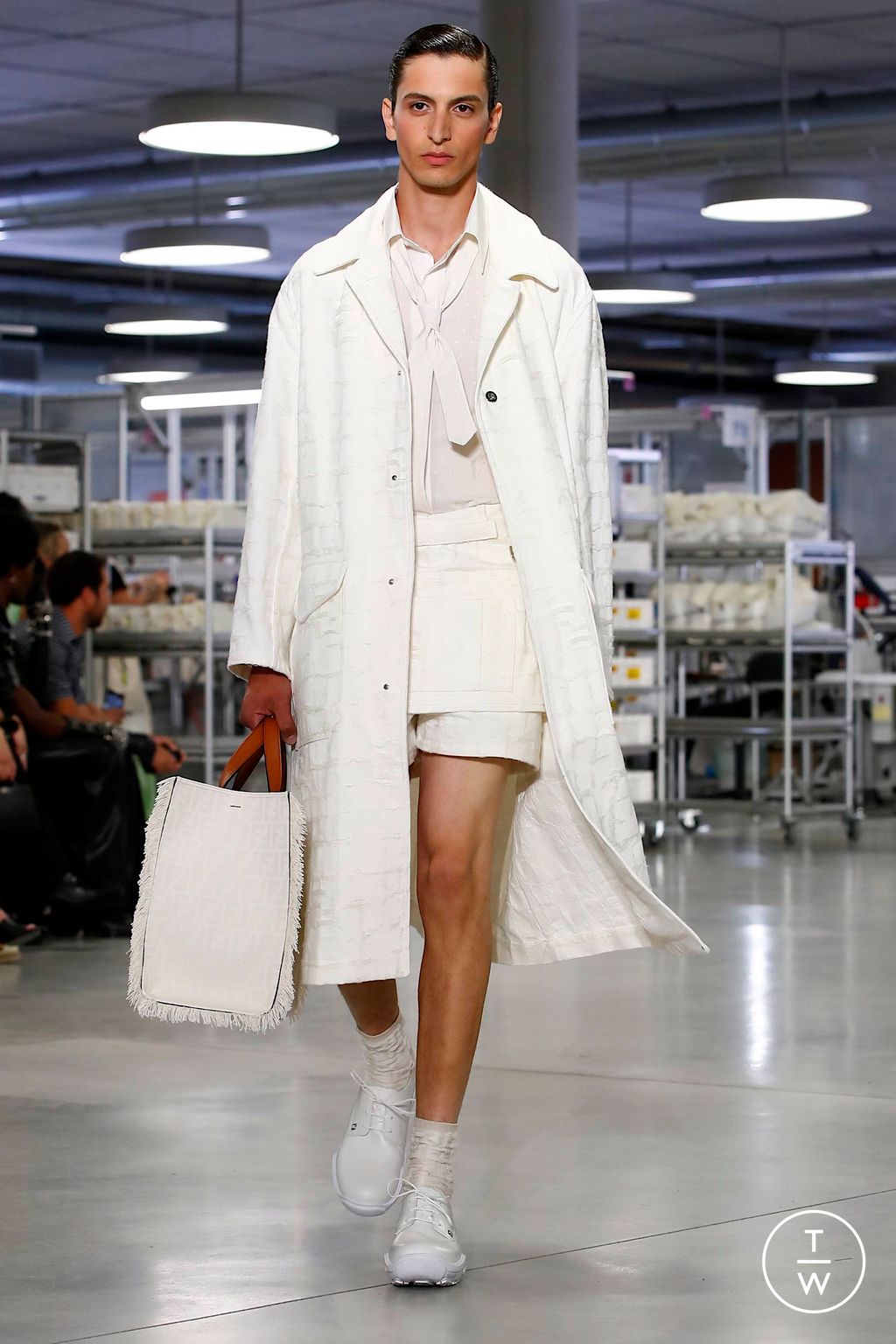 Fashion Week Florence - Pitti Spring/Summer 2024 look 47 from the Fendi collection menswear
