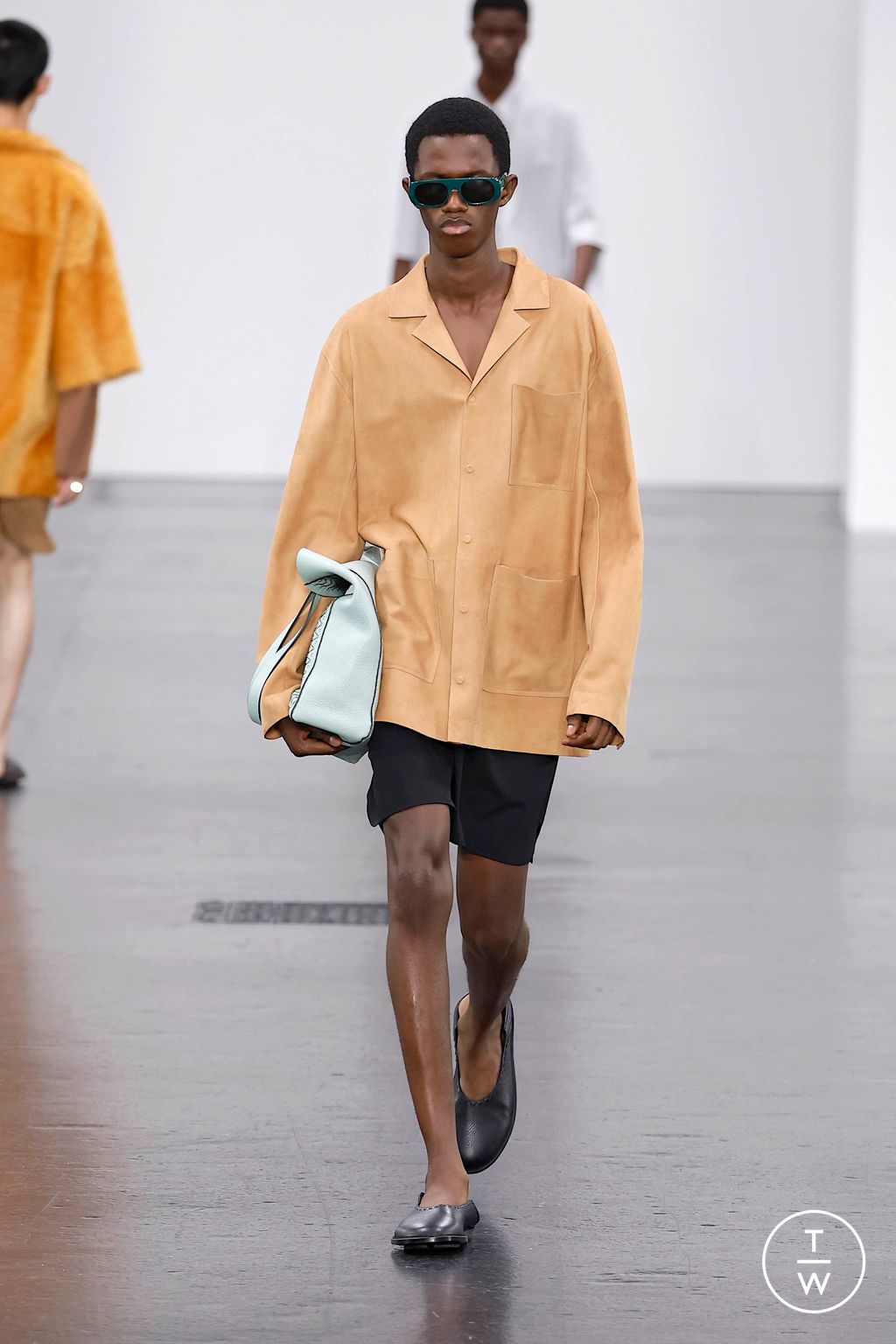 Fashion Week Milan Spring-Summer 2025 look 44 de la collection Fendi menswear