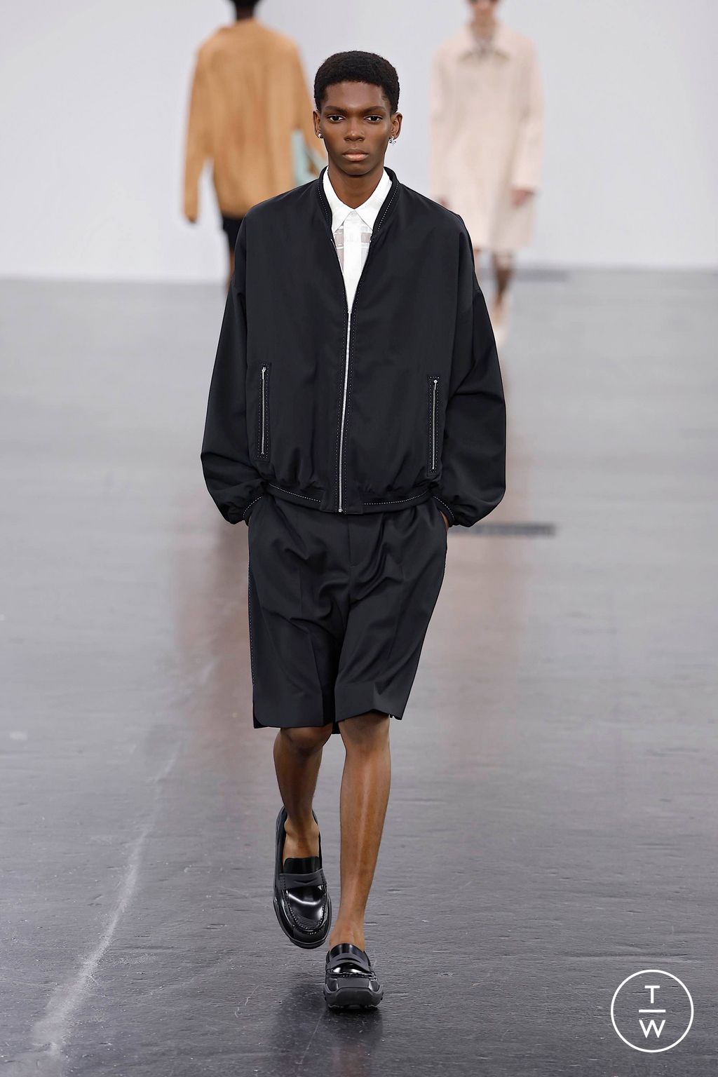 Fashion Week Milan Spring-Summer 2025 look 54 from the Fendi collection 男装