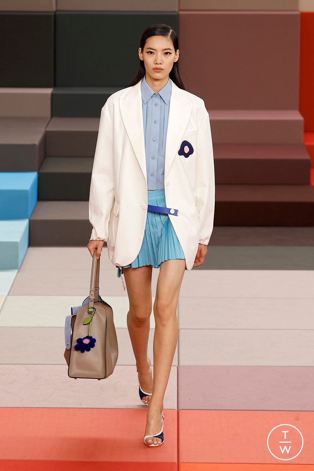 Fashion Week Milan Spring/Summer 2026 look 15 from the Fendi collection 女装