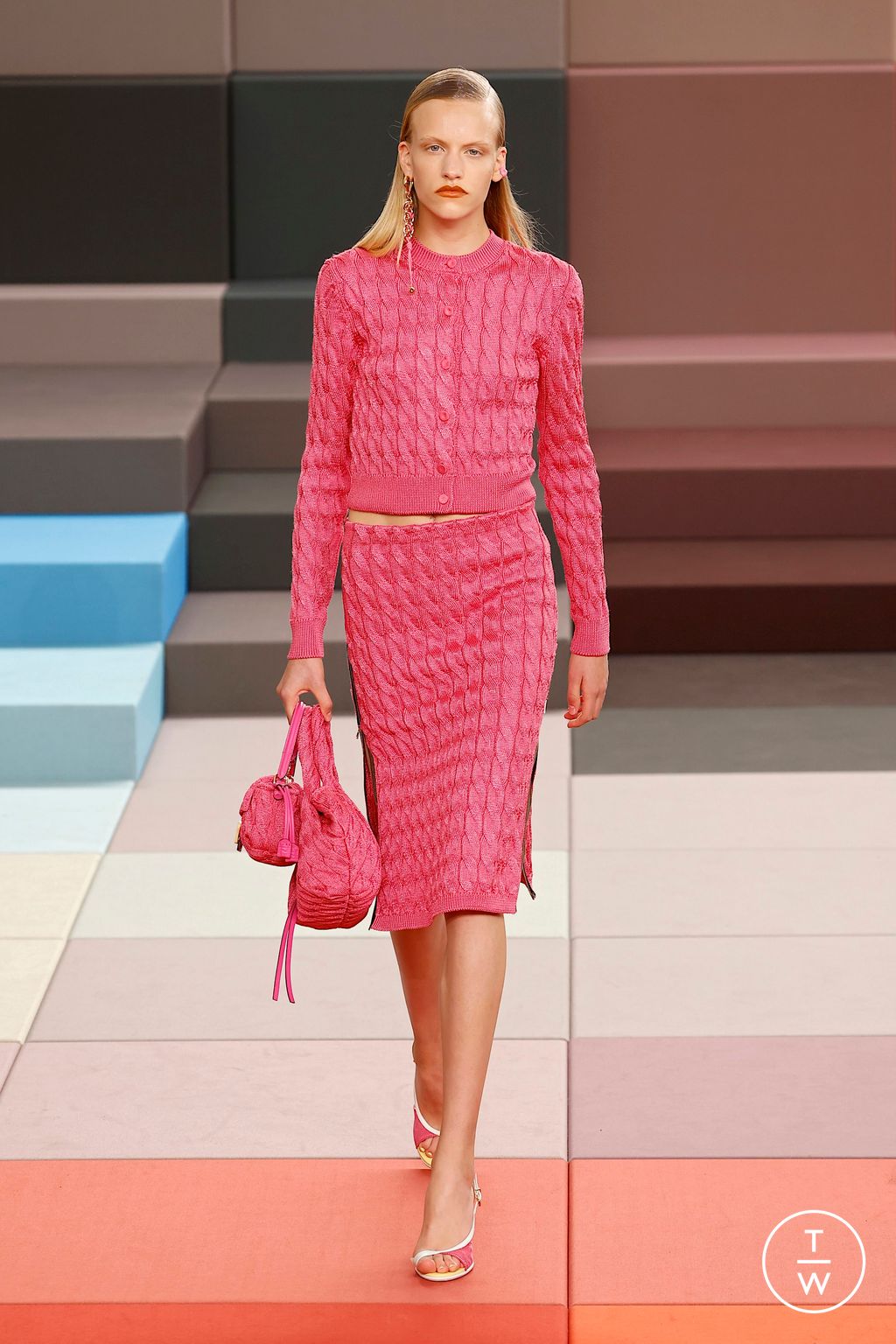 Fashion Week Milan Spring/Summer 2026 look 20 de la collection Fendi womenswear