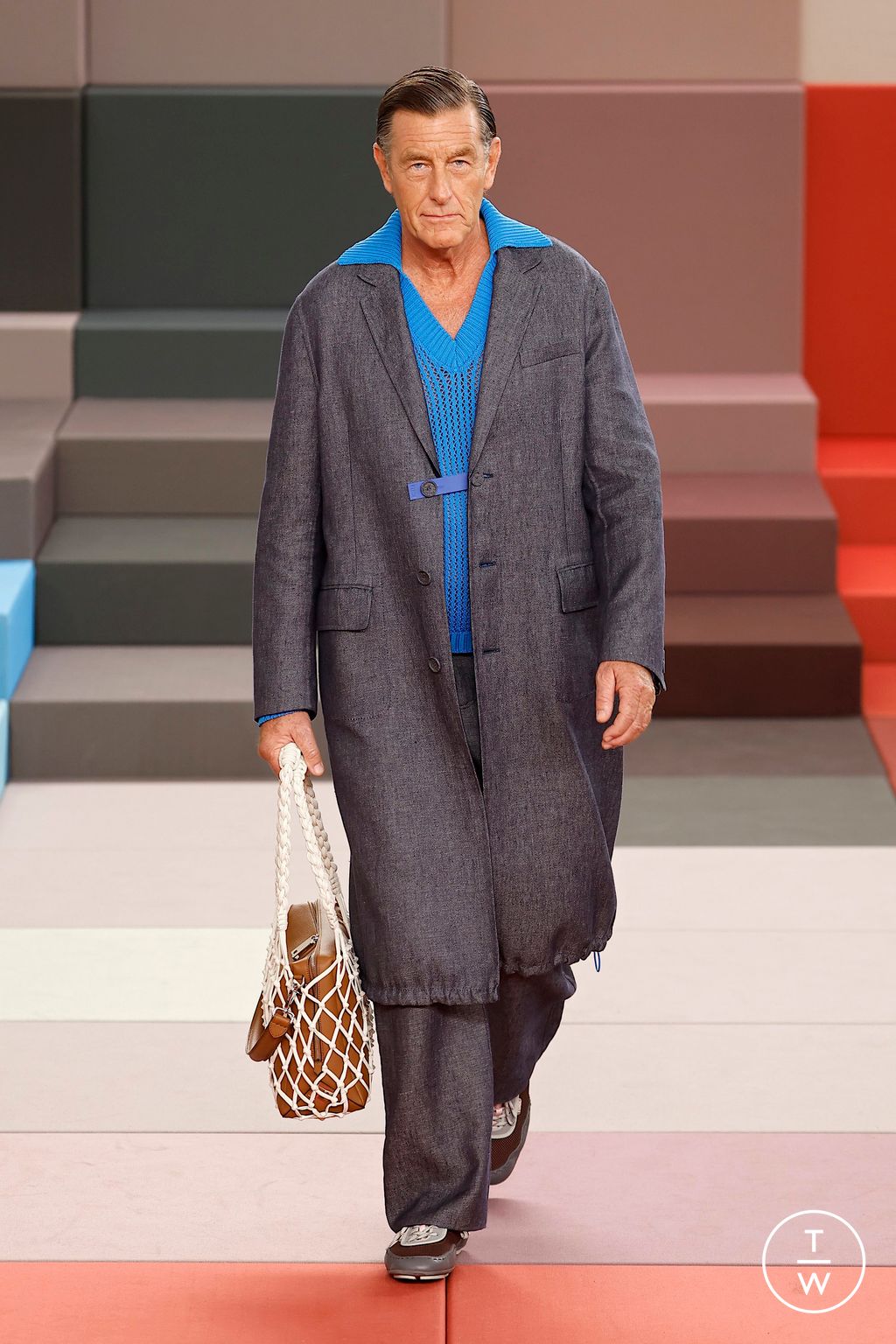 Fashion Week Milan Spring/Summer 2026 look 24 de la collection Fendi womenswear