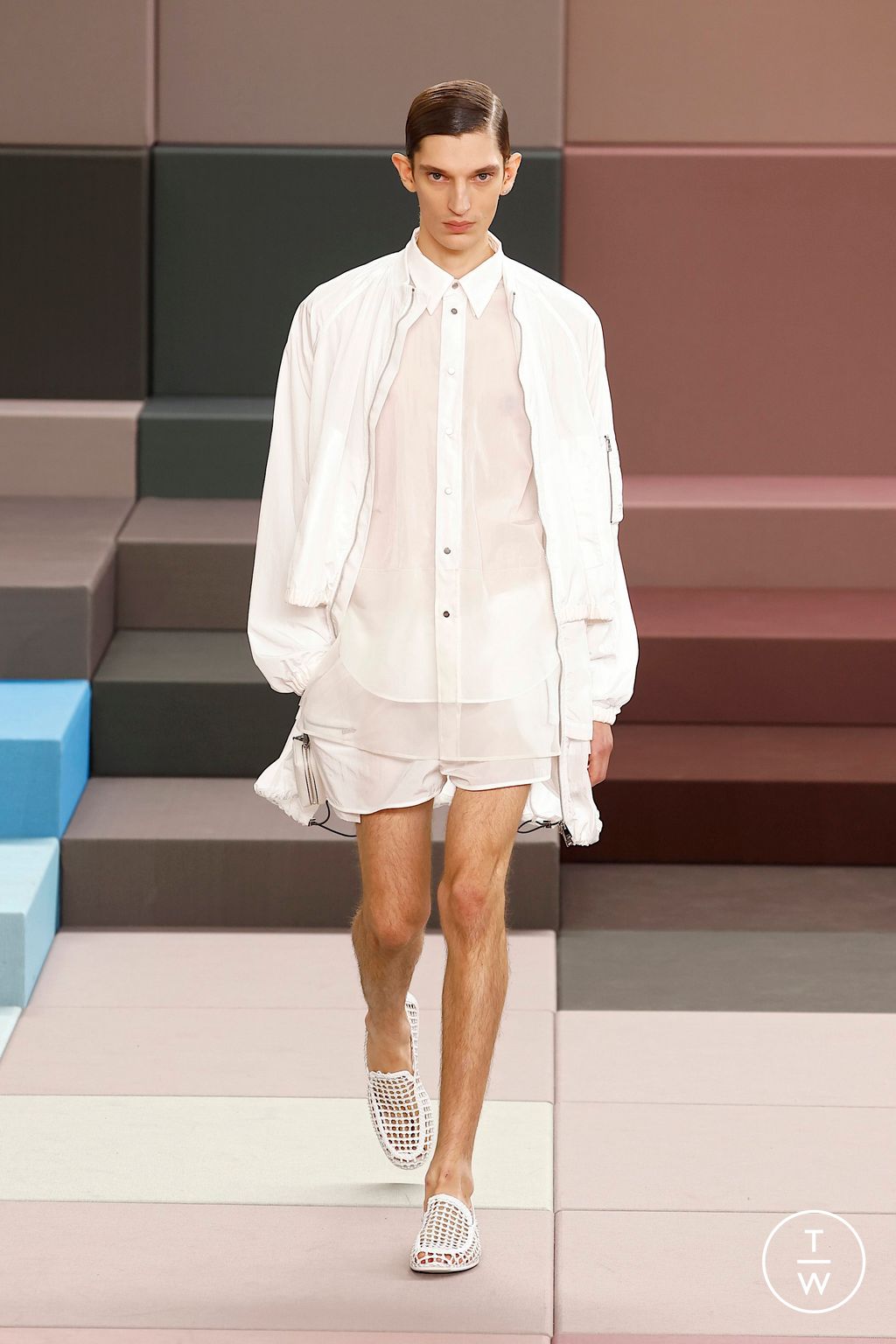 Fashion Week Milan Spring/Summer 2026 look 31 de la collection Fendi womenswear