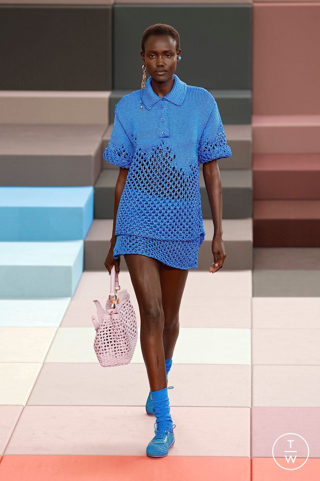 Fashion Week Milan Spring/Summer 2026 look 32 from the Fendi collection 女装
