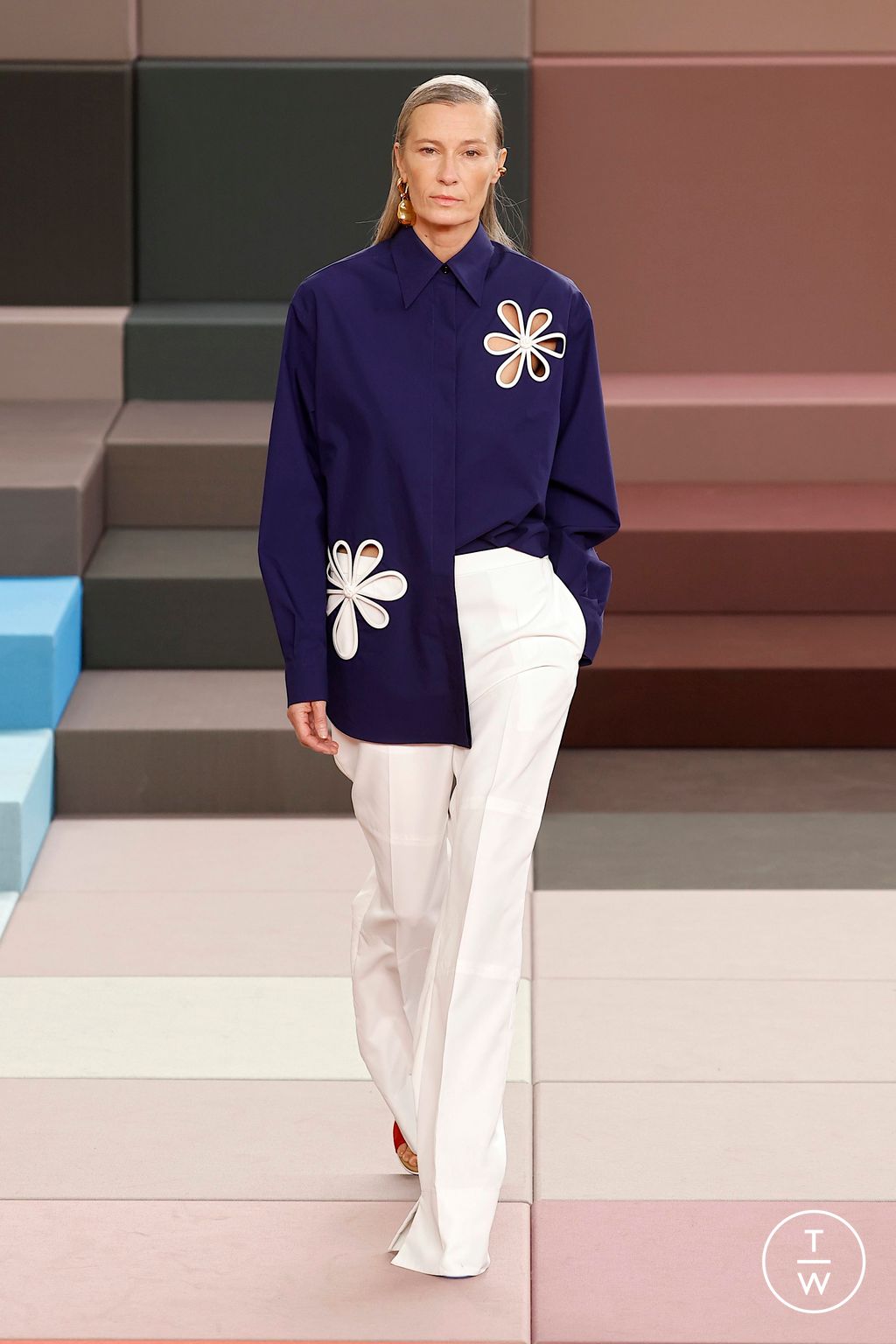 Fashion Week Milan Spring/Summer 2026 look 43 from the Fendi collection womenswear