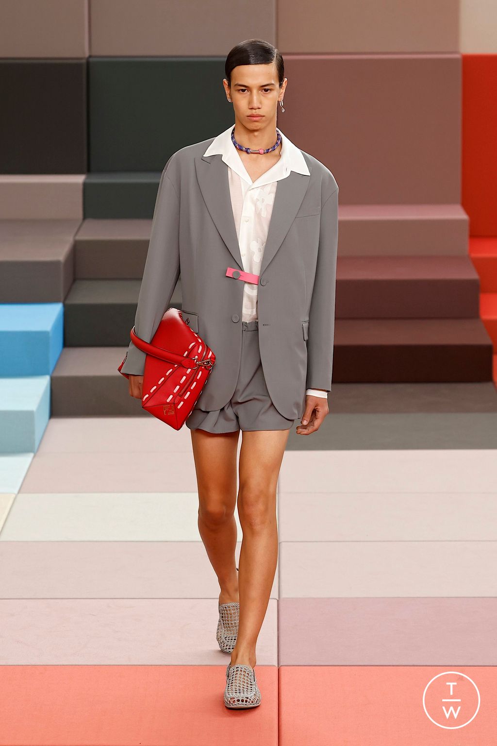 Fashion Week Milan Spring/Summer 2026 look 51 from the Fendi collection 女装