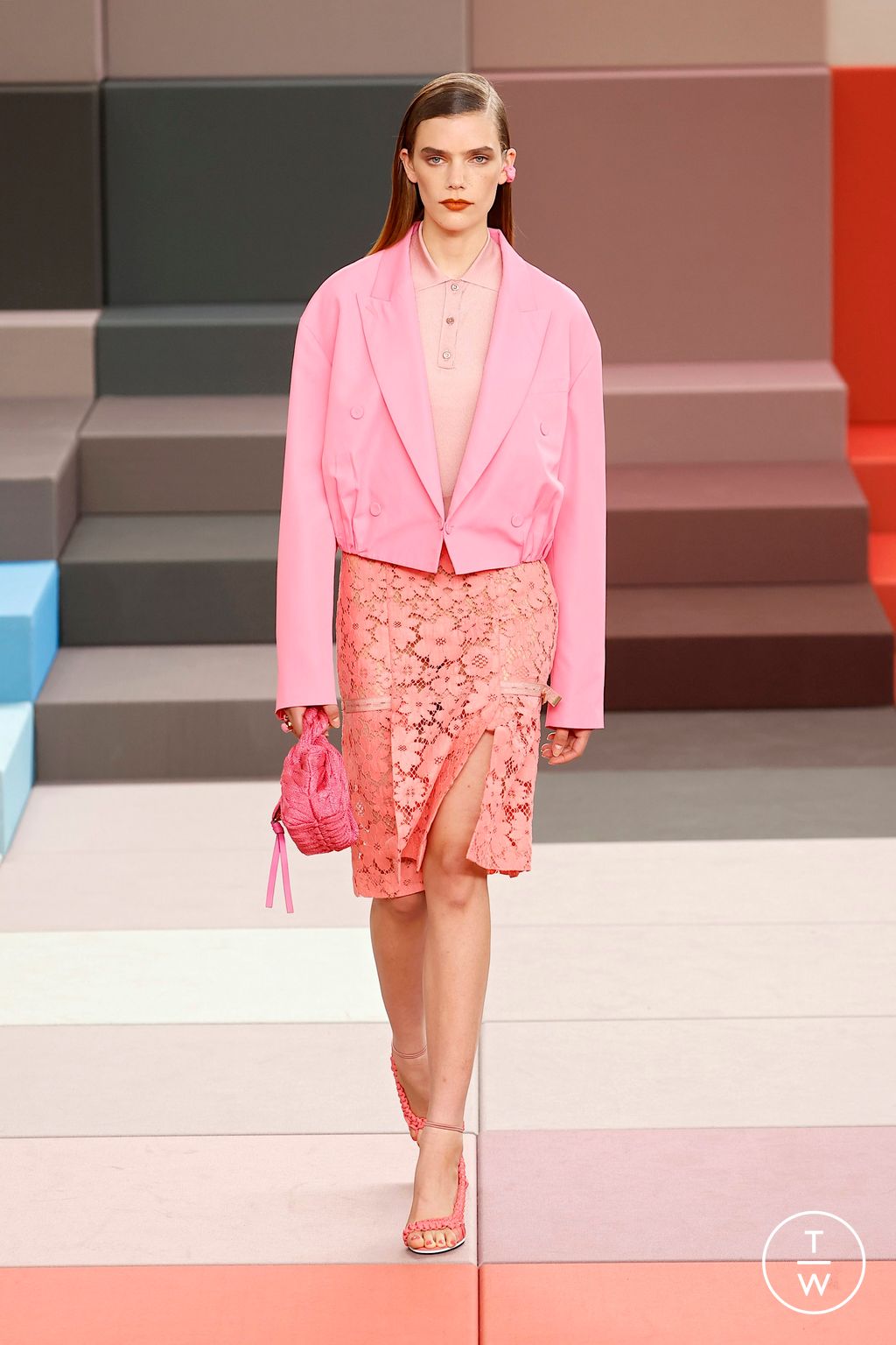 Fashion Week Milan Spring/Summer 2026 look 56 from the Fendi collection 女装
