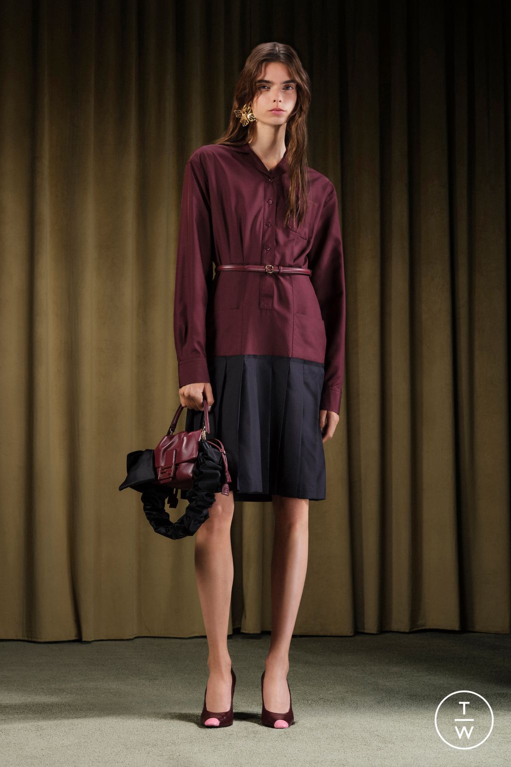 Fashion Week Milan Resort 2026 look 5 from the Fendi collection womenswear