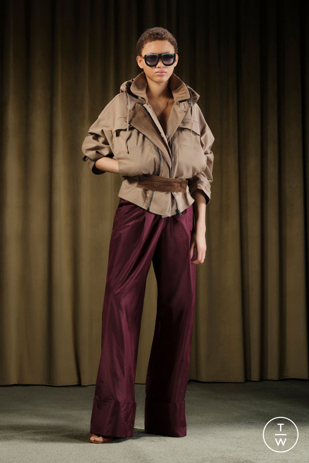 Fashion Week Milan Resort 2026 look 12 from the Fendi collection womenswear