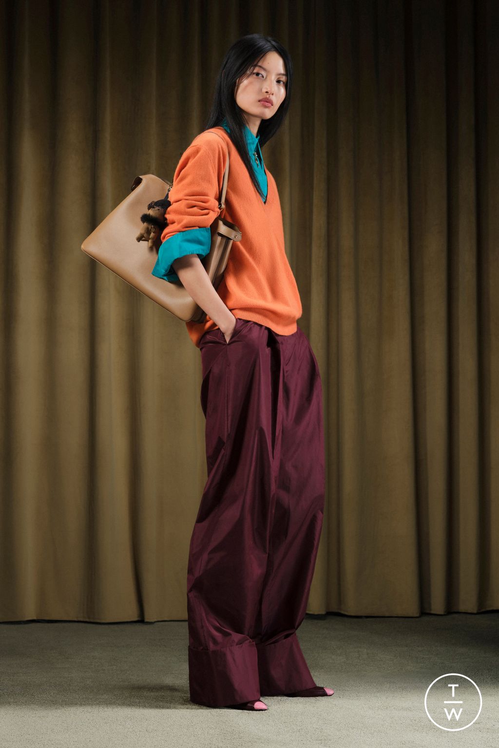 Fashion Week Milan Resort 2026 look 19 from the Fendi collection womenswear