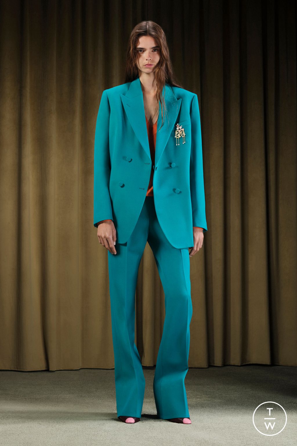 Fashion Week Milan Resort 2026 look 21 from the Fendi collection womenswear