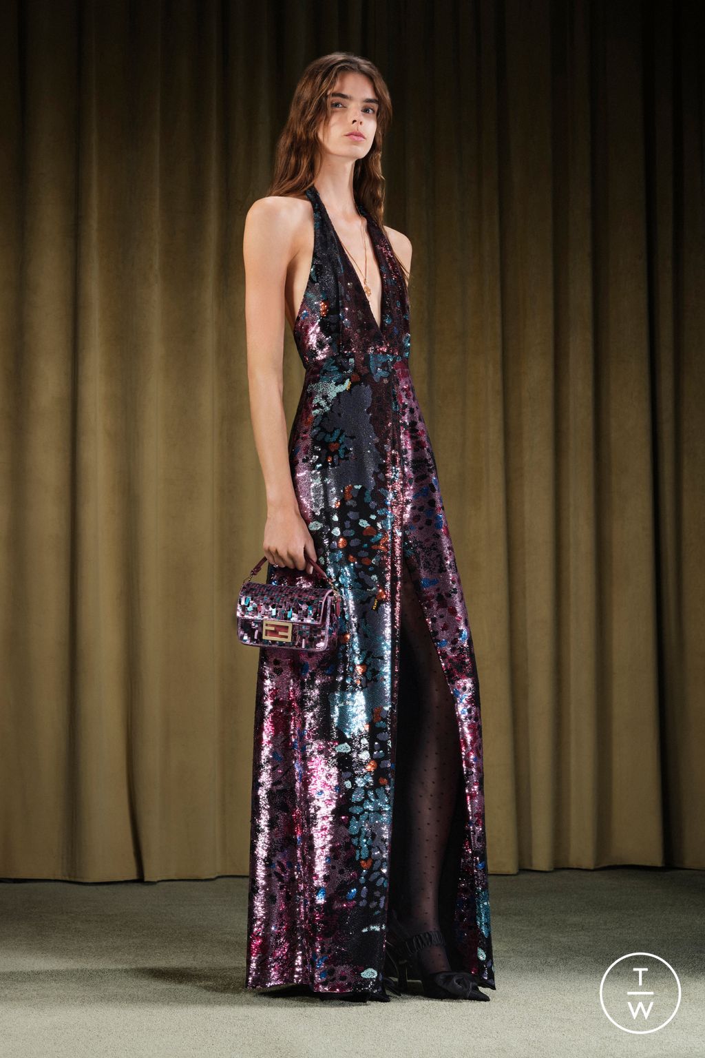 Fashion Week Milan Resort 2026 look 37 from the Fendi collection womenswear