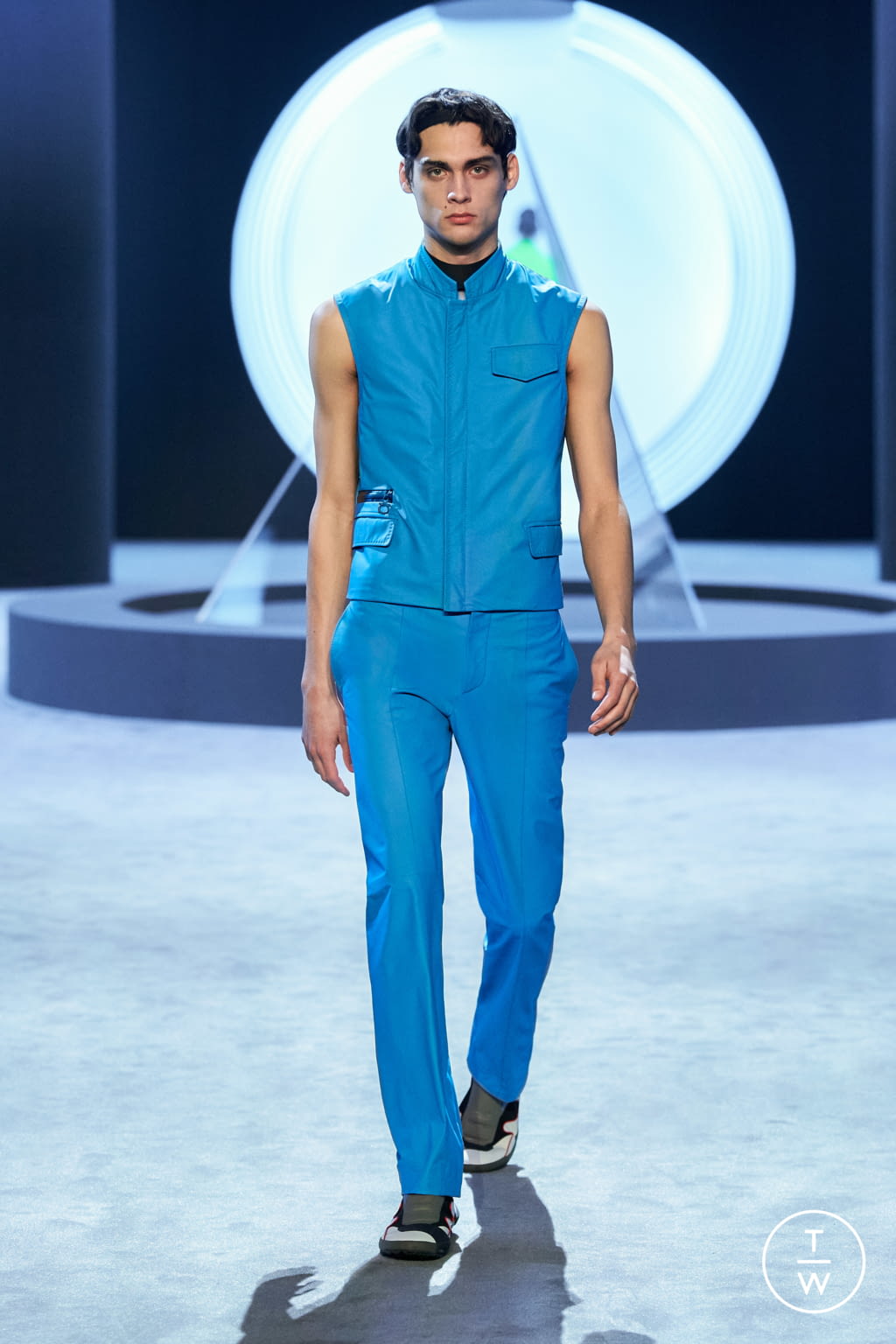 Fashion Week Milan Fall/Winter 2021 look 5 from the Ferragamo collection womenswear