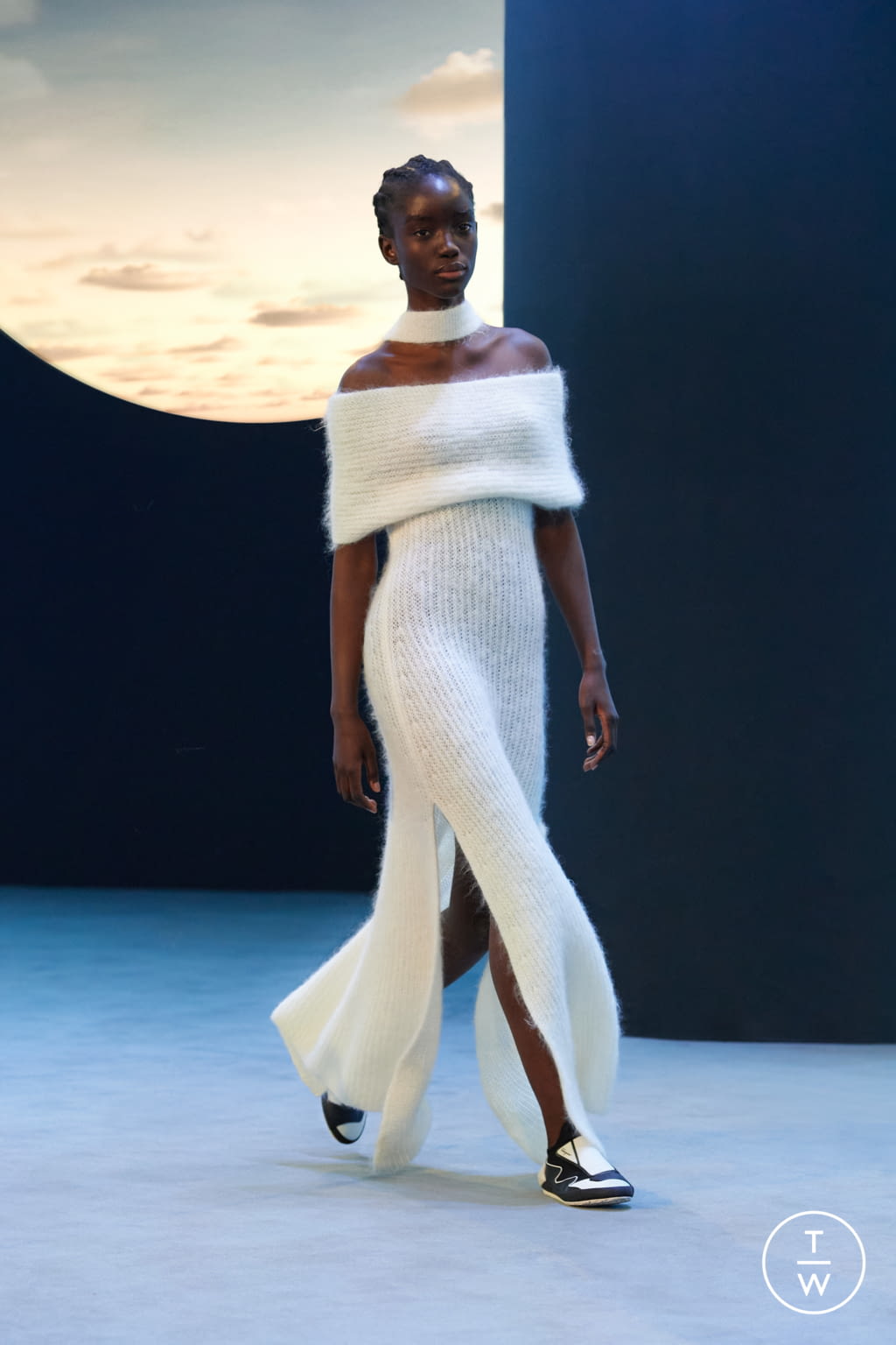Fashion Week Milan Fall/Winter 2021 look 10 de la collection Ferragamo womenswear