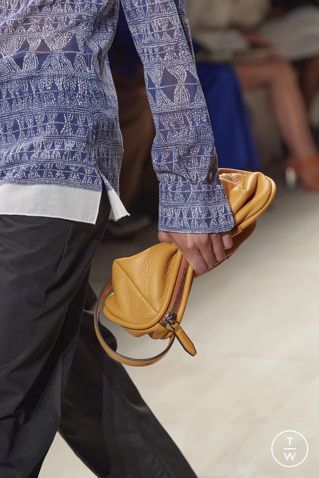 Fashion Week Milan Spring/Summer 2022 look 21 from the Ferragamo collection menswear accessories