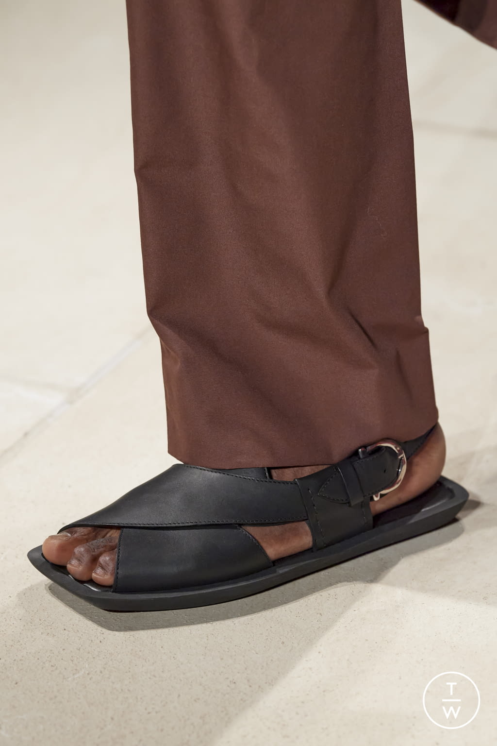 Fashion Week Milan Spring/Summer 2022 look 31 from the Ferragamo collection menswear accessories