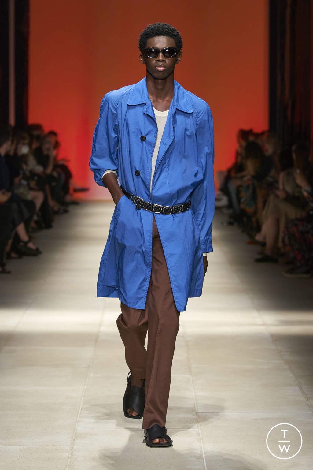 Fashion Week Milan Spring/Summer 2022 look 40 from the Salvatore Ferragamo collection 女装
