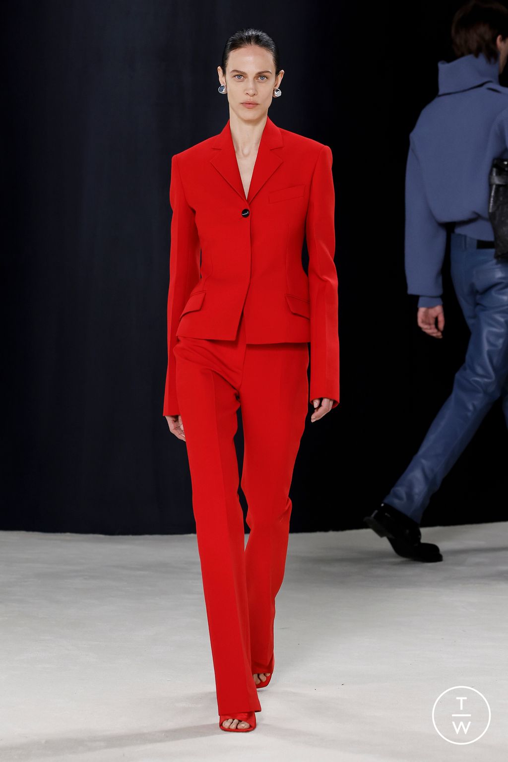 Fashion Week Milan Fall/Winter 2023 look 26 from the Ferragamo collection 女装