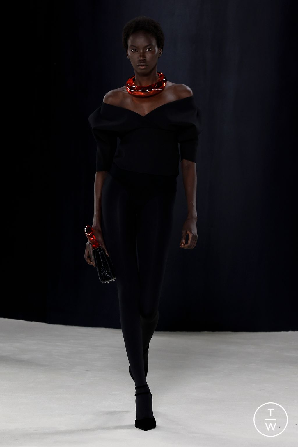 Fashion Week Milan Fall/Winter 2023 look 63 de la collection Ferragamo womenswear