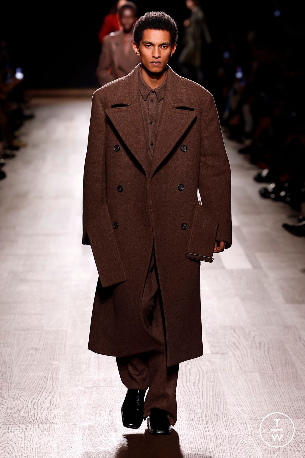 Fashion Week Milan Fall/Winter 2024 look 10 from the Ferragamo collection 女装