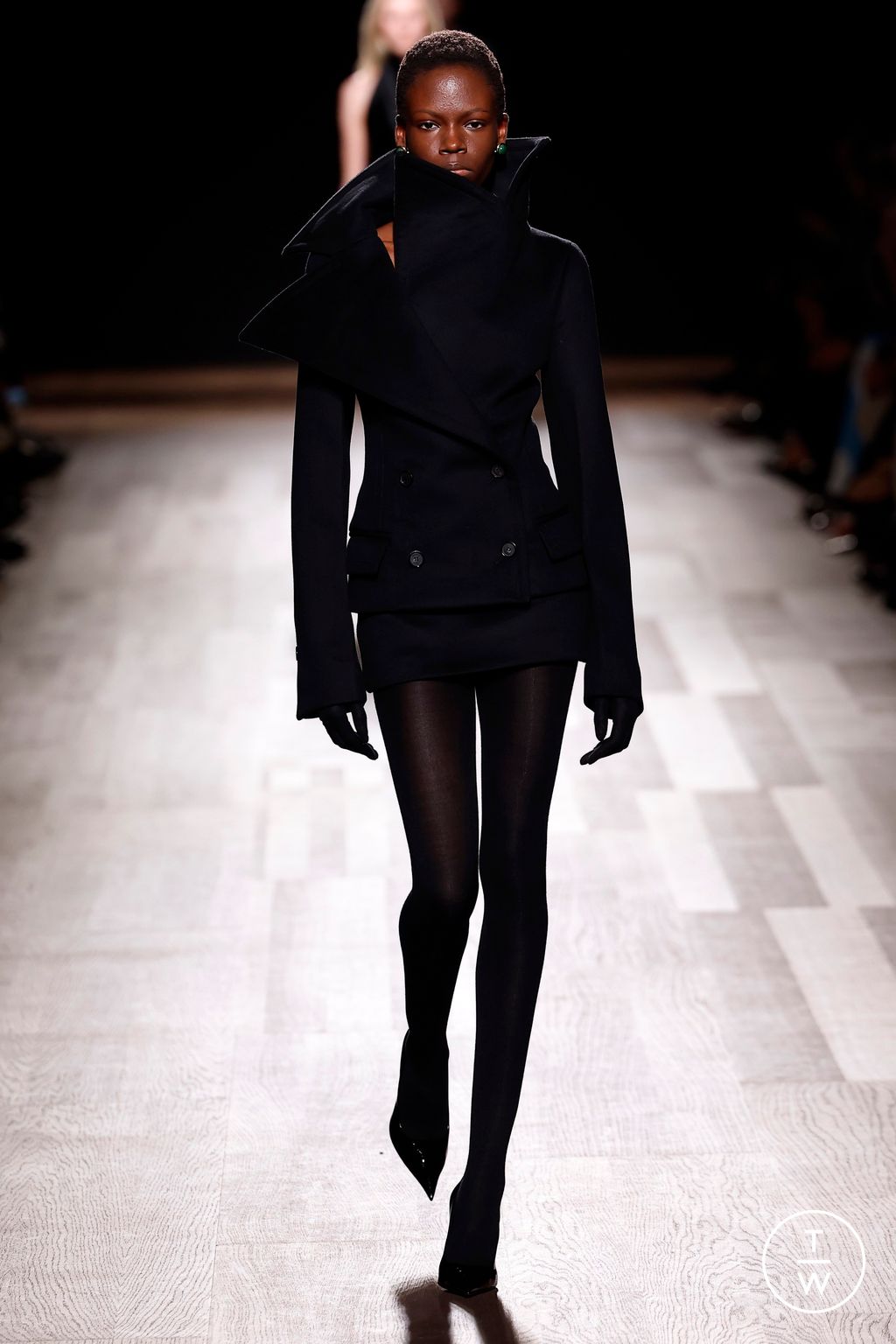 Fashion Week Milan Fall/Winter 2024 look 56 from the Ferragamo collection womenswear