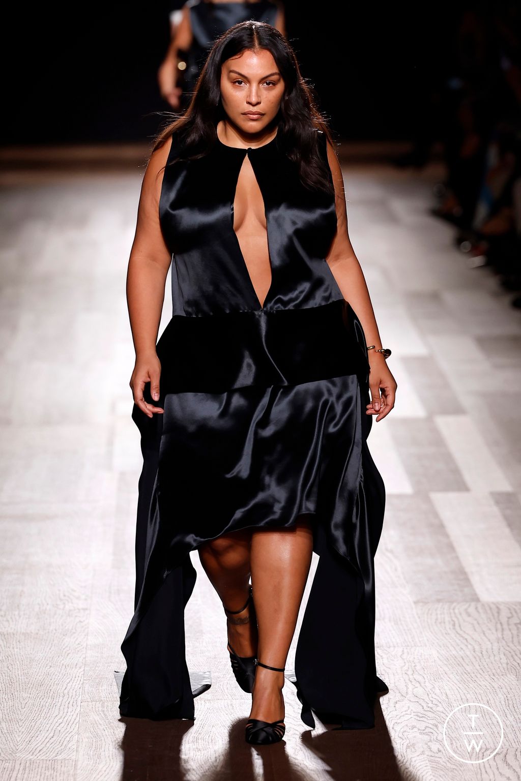 Fashion Week Milan Fall/Winter 2024 look 62 from the Ferragamo collection womenswear
