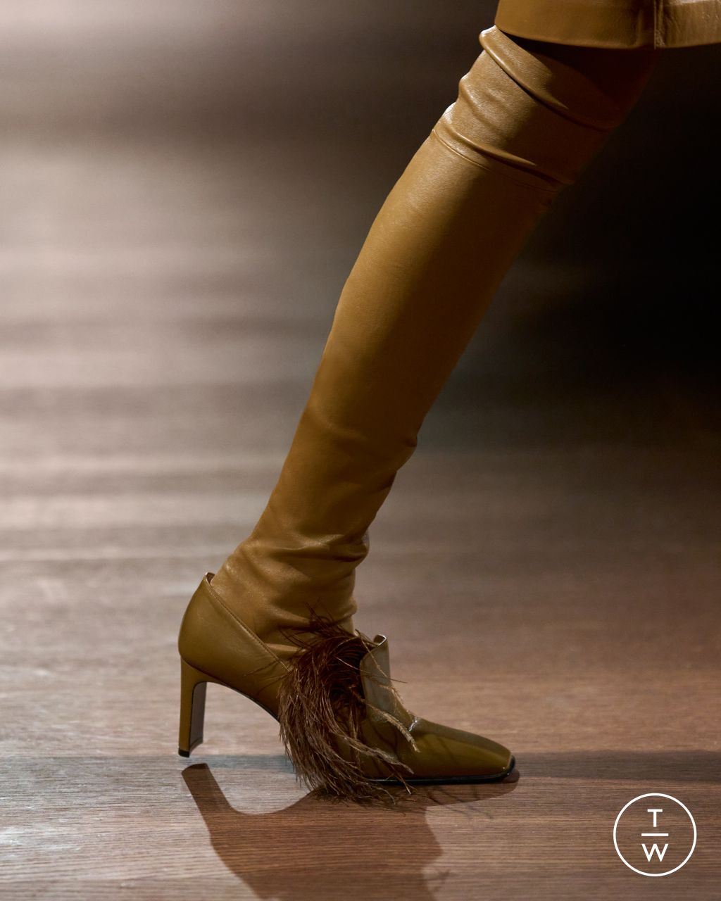 Fashion Week Milan Fall/Winter 2024 look 59 from the Ferragamo collection womenswear accessories