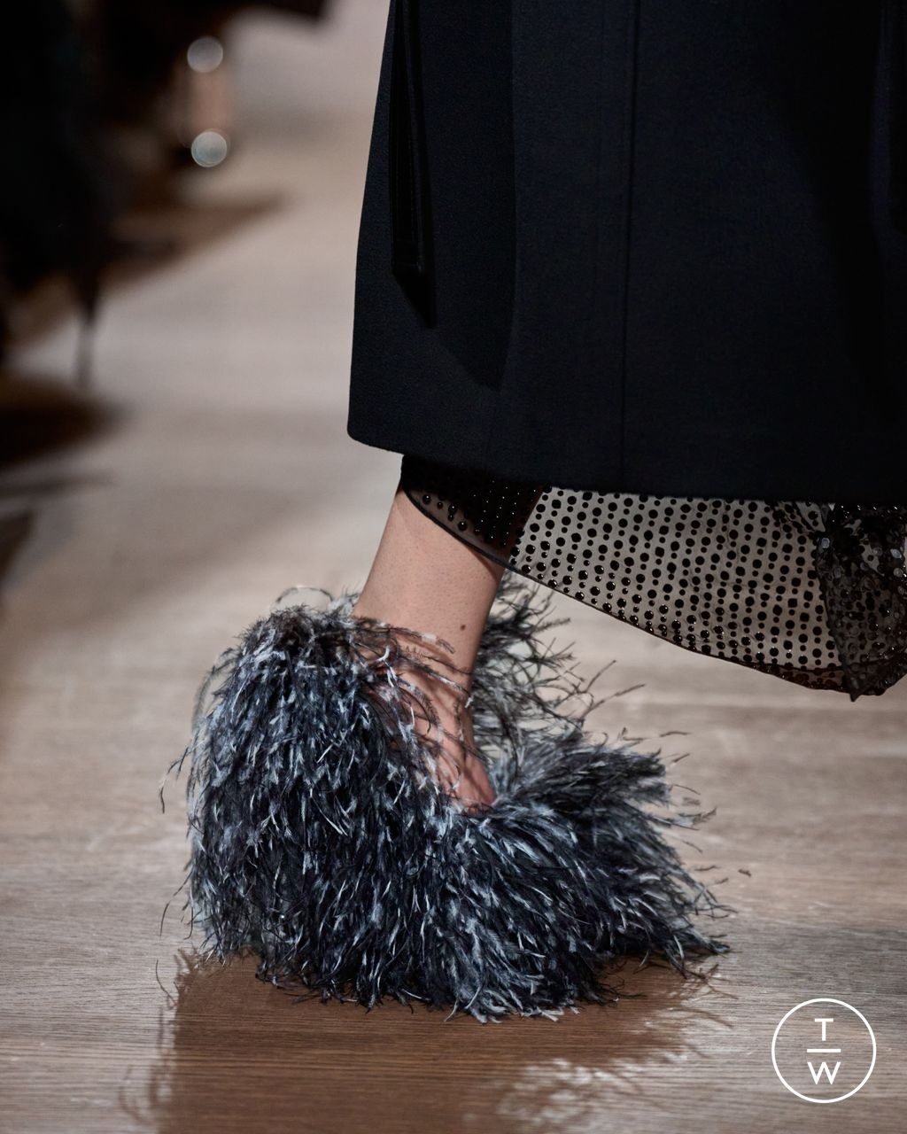 Fashion Week Milan Fall/Winter 2024 look 65 from the Ferragamo collection 女装配饰