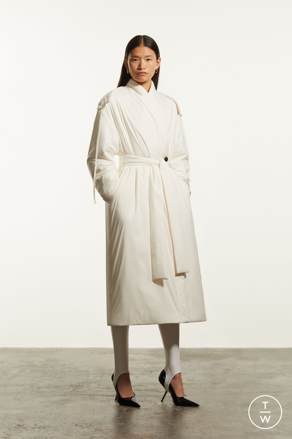 Fashion Week Milan Resort 2024 look 11 from the Ferragamo collection 女装