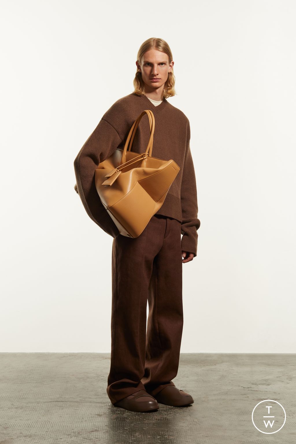 Fashion Week Milan Resort 2024 look 14 from the Ferragamo collection womenswear