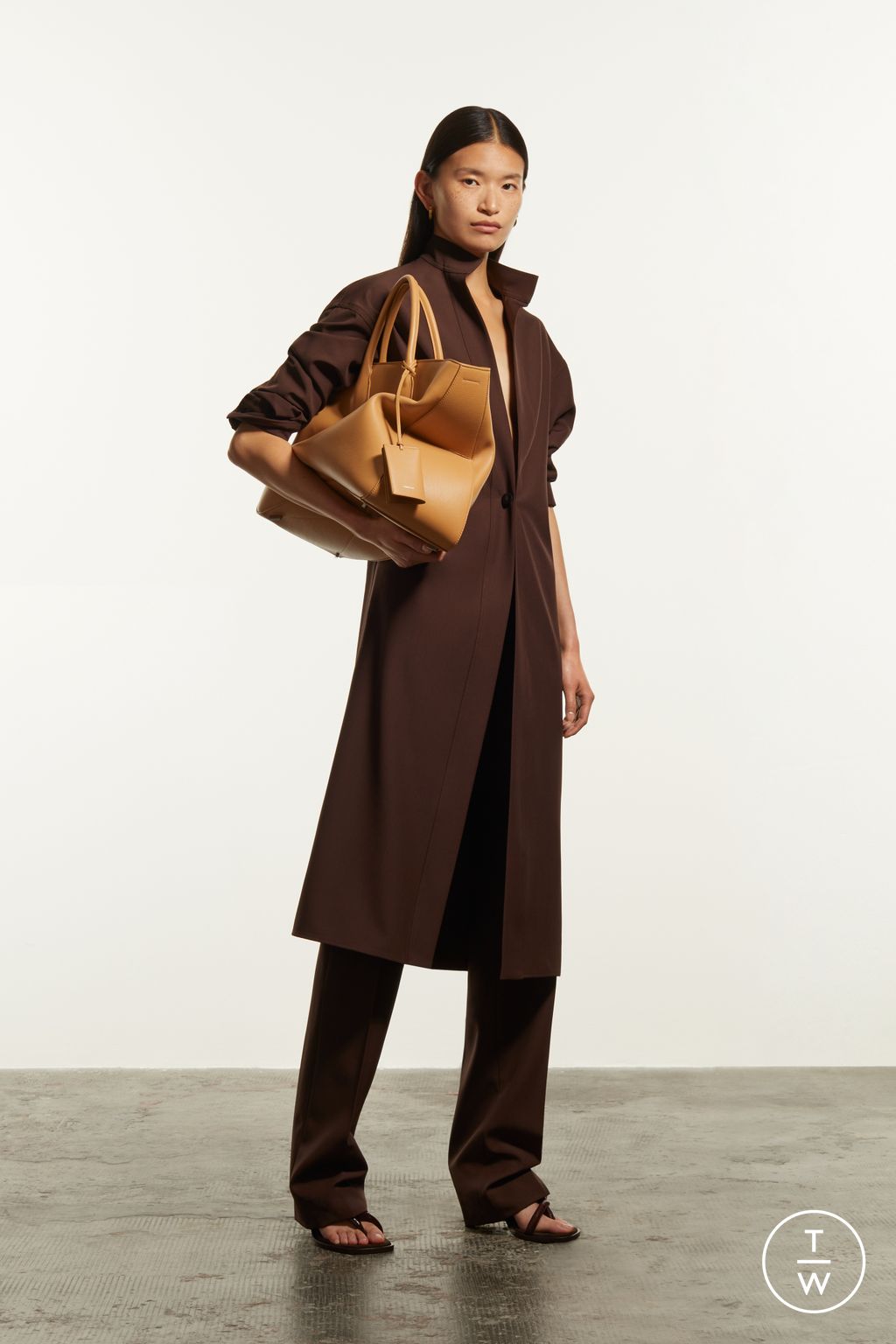 Fashion Week Milan Resort 2024 look 24 from the Ferragamo collection 女装