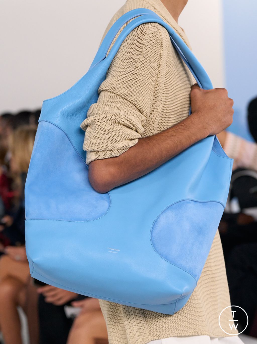 Fashion Week Milan Spring/Summer 2024 look 39 from the Ferragamo collection womenswear accessories