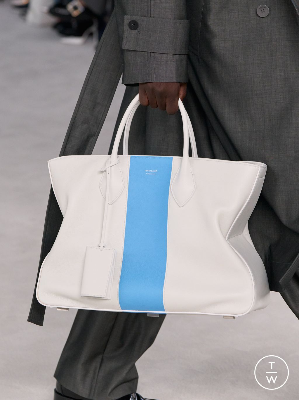 Fashion Week Milan Spring/Summer 2024 look 44 from the Ferragamo collection womenswear accessories