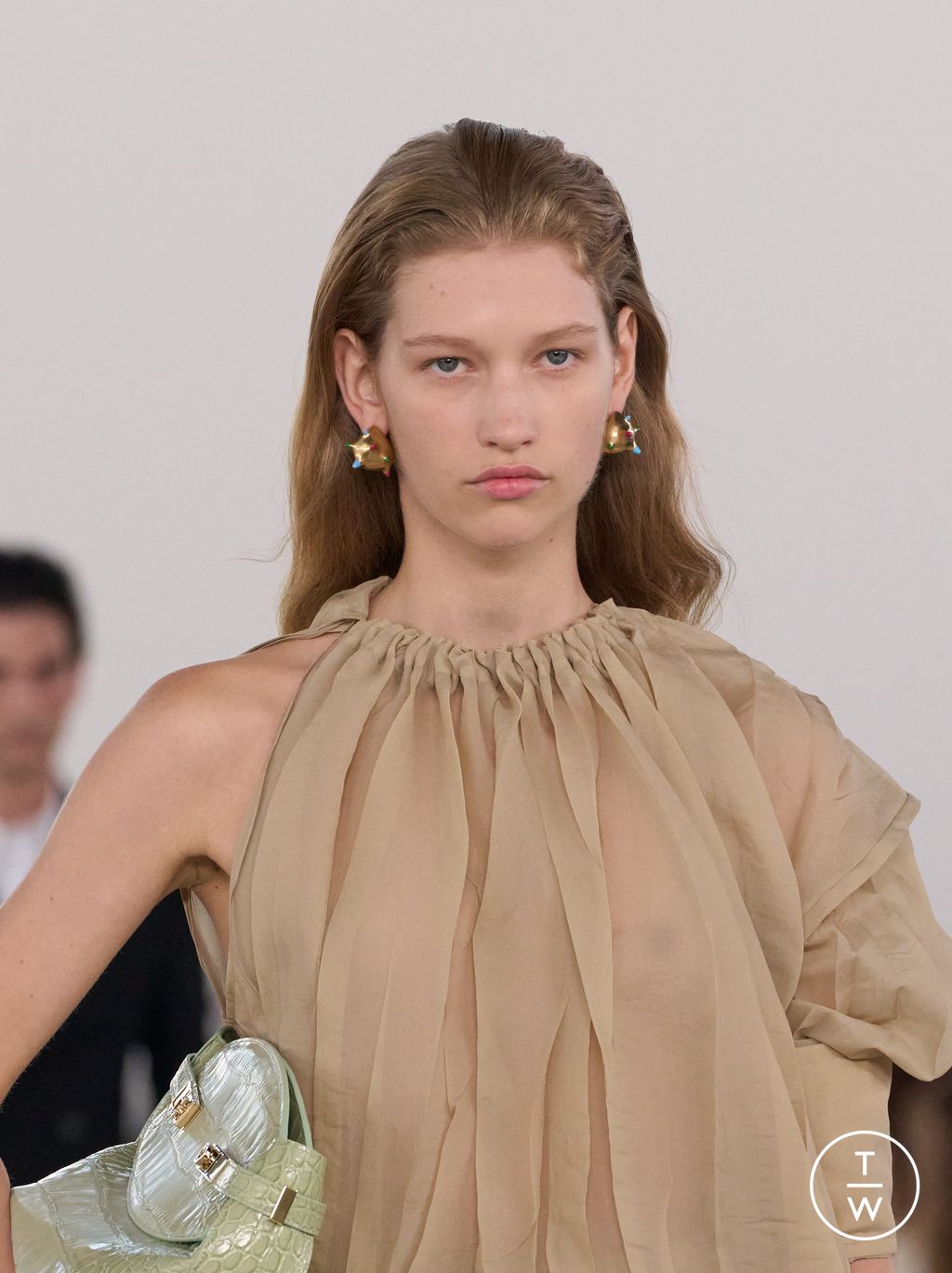 Fashion Week Milan Spring/Summer 2024 look 93 from the Ferragamo collection womenswear accessories