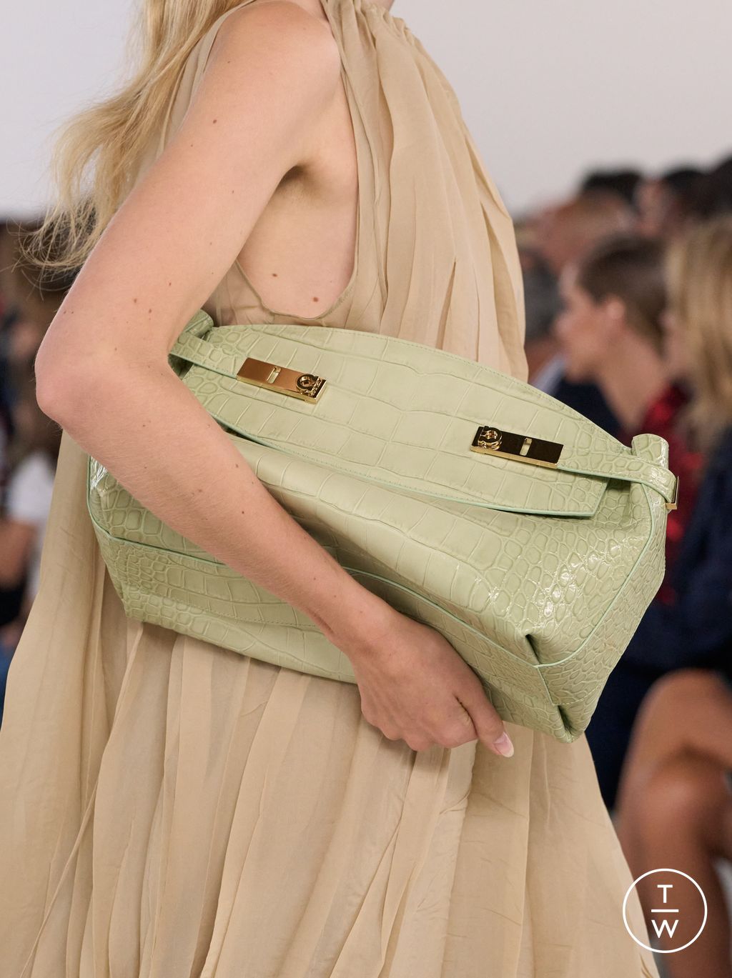 Fashion Week Milan Spring/Summer 2024 look 49 from the Ferragamo collection womenswear accessories
