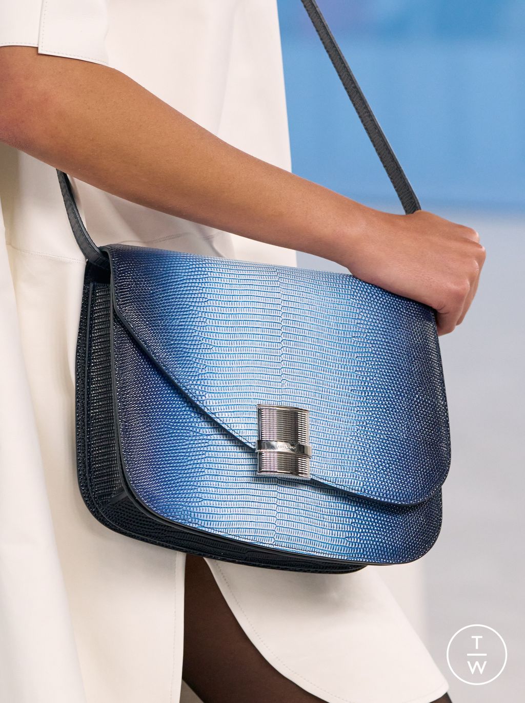 Fashion Week Milan Spring/Summer 2024 look 33 from the Ferragamo collection womenswear accessories