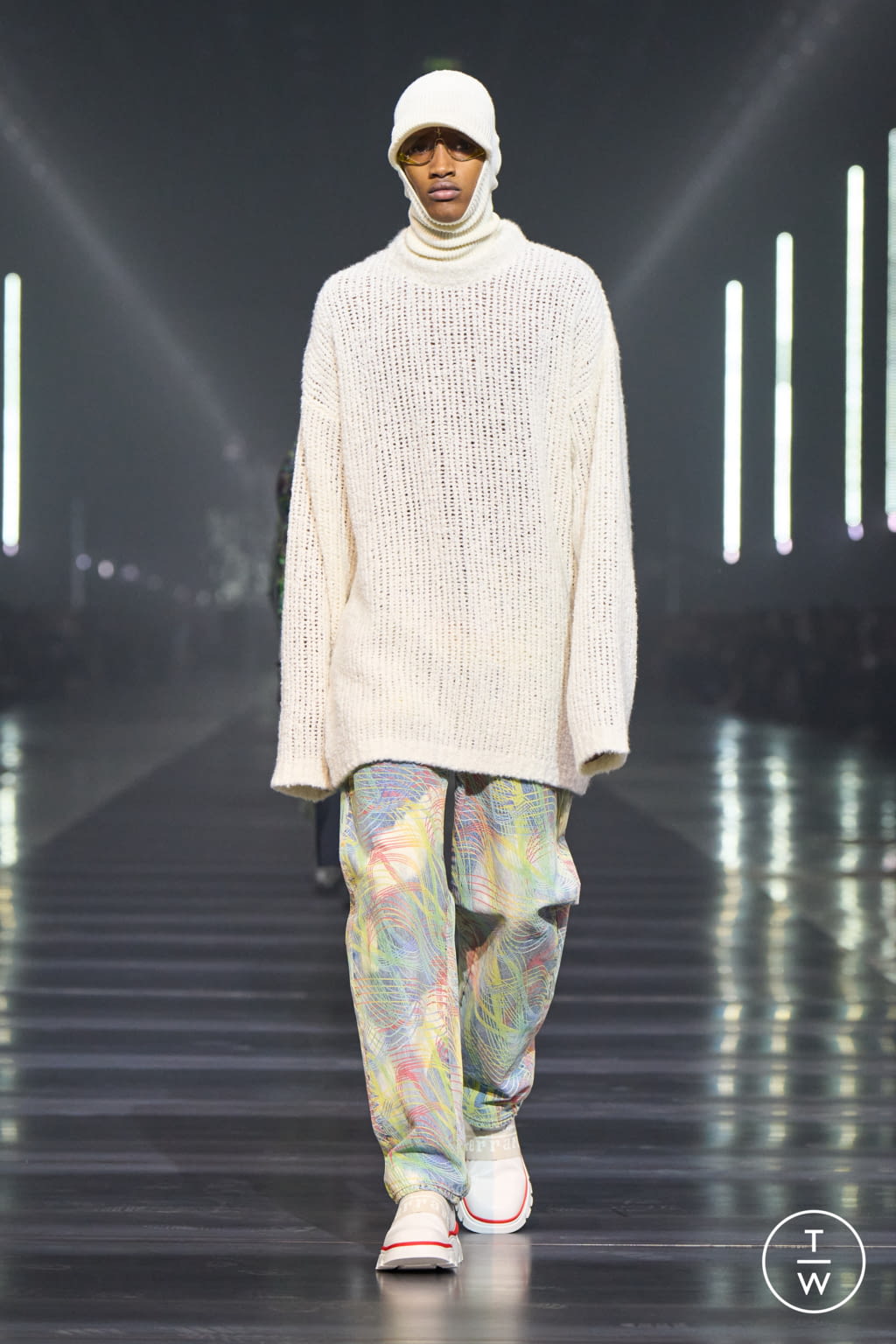 Fashion Week Milan Fall/Winter 2022 look 34 from the Ferrari collection womenswear