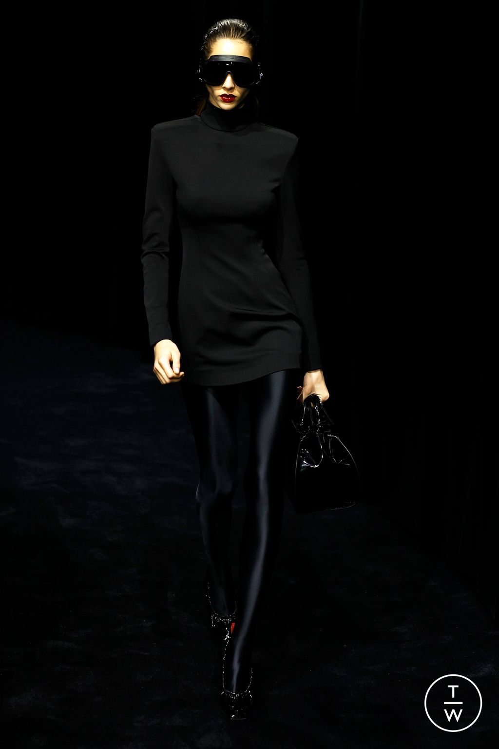 Fashion Week Milan Fall/Winter 2024 look 13 from the Ferrari collection womenswear