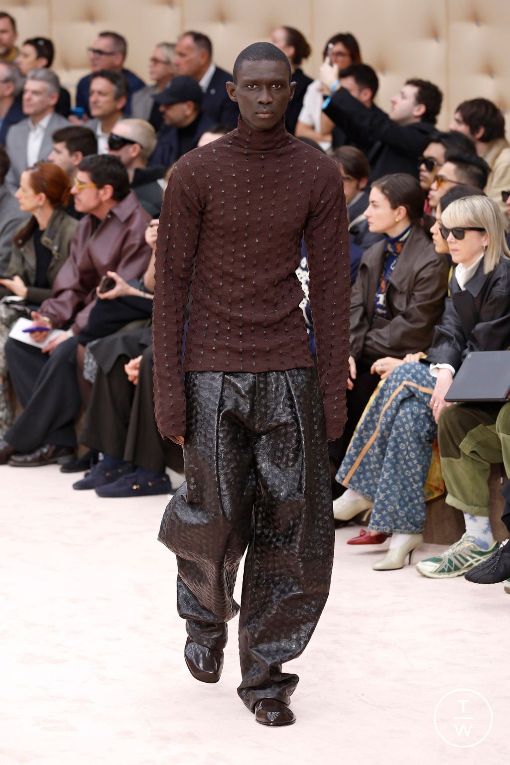 Fashion Week Milan Fall/Winter 2026 look 33 from the Ferrari collection womenswear