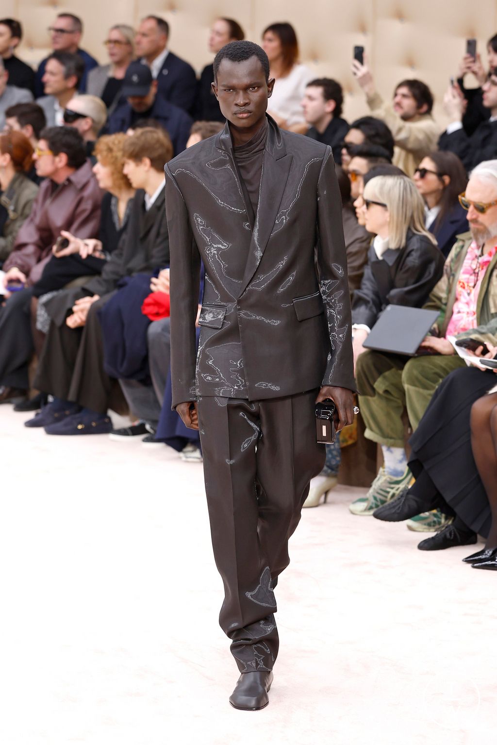 Fashion Week Milan Fall/Winter 2026 look 39 from the Ferrari collection womenswear