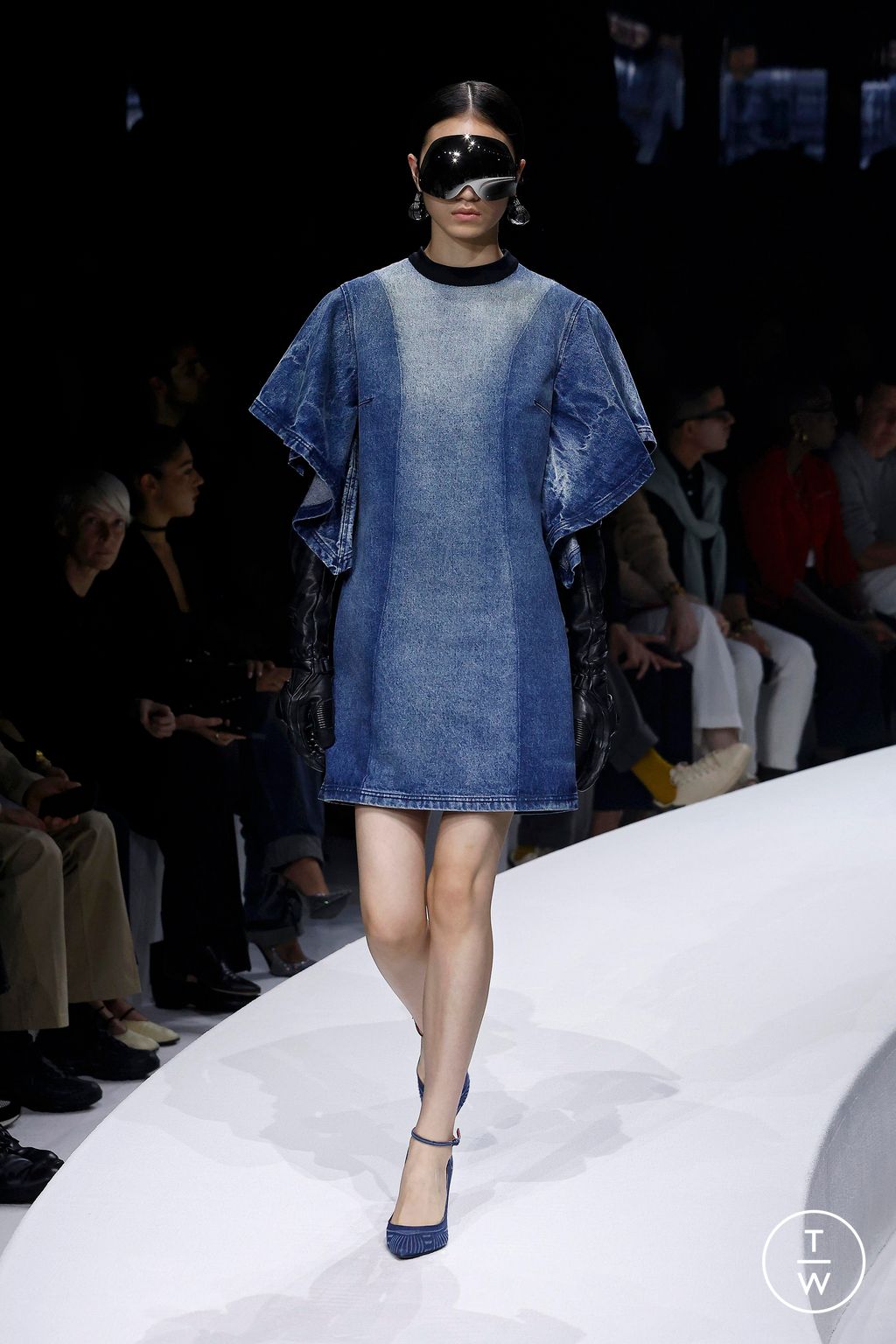 Fashion Week Milan Spring/Summer 2024 look 19 from the Ferrari collection womenswear