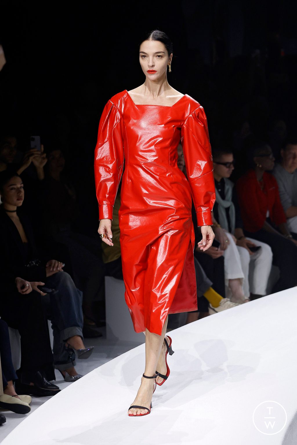 Fashion Week Milan Spring/Summer 2024 look 48 from the Ferrari collection 女装