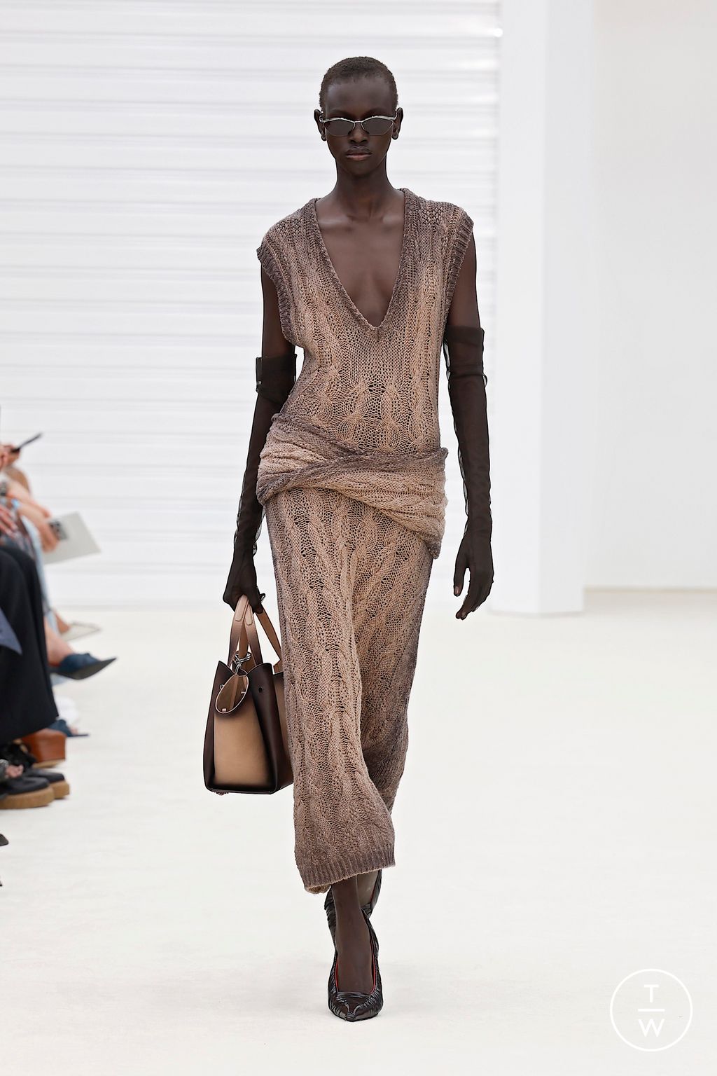 Fashion Week Milan Spring/Summer 2026 look 28 de la collection Ferrari womenswear