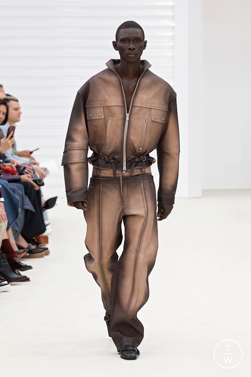 Fashion Week Milan Spring/Summer 2026 look 29 from the Ferrari collection womenswear