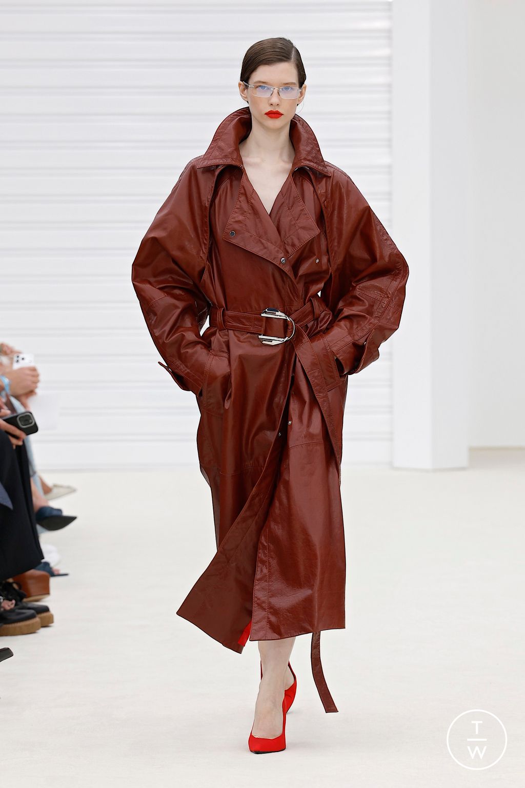 Fashion Week Milan Spring/Summer 2026 look 32 from the Ferrari collection womenswear